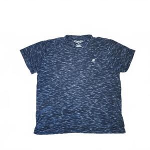 Aéropostale Men's T-Shirt Size XL Blue Heathered Crew Neck Casual St